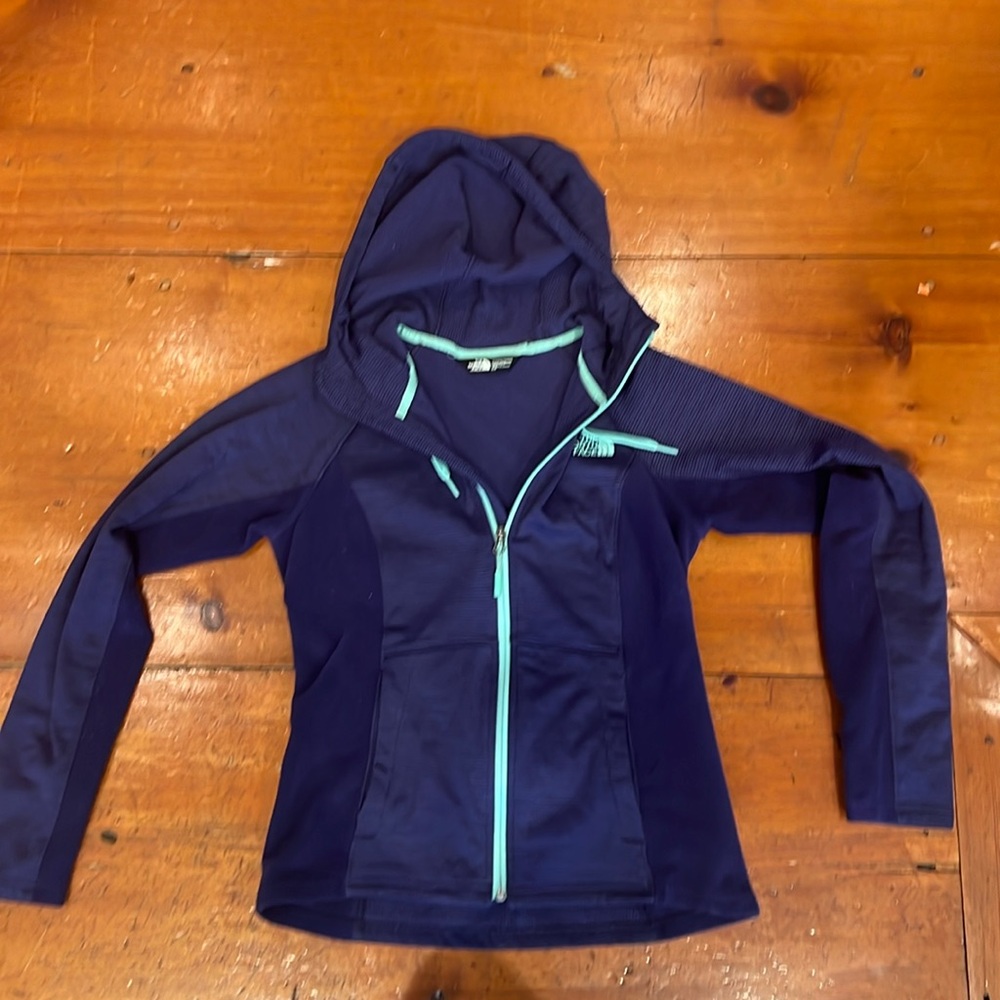 North Face full Zip Fleece Jacket size small